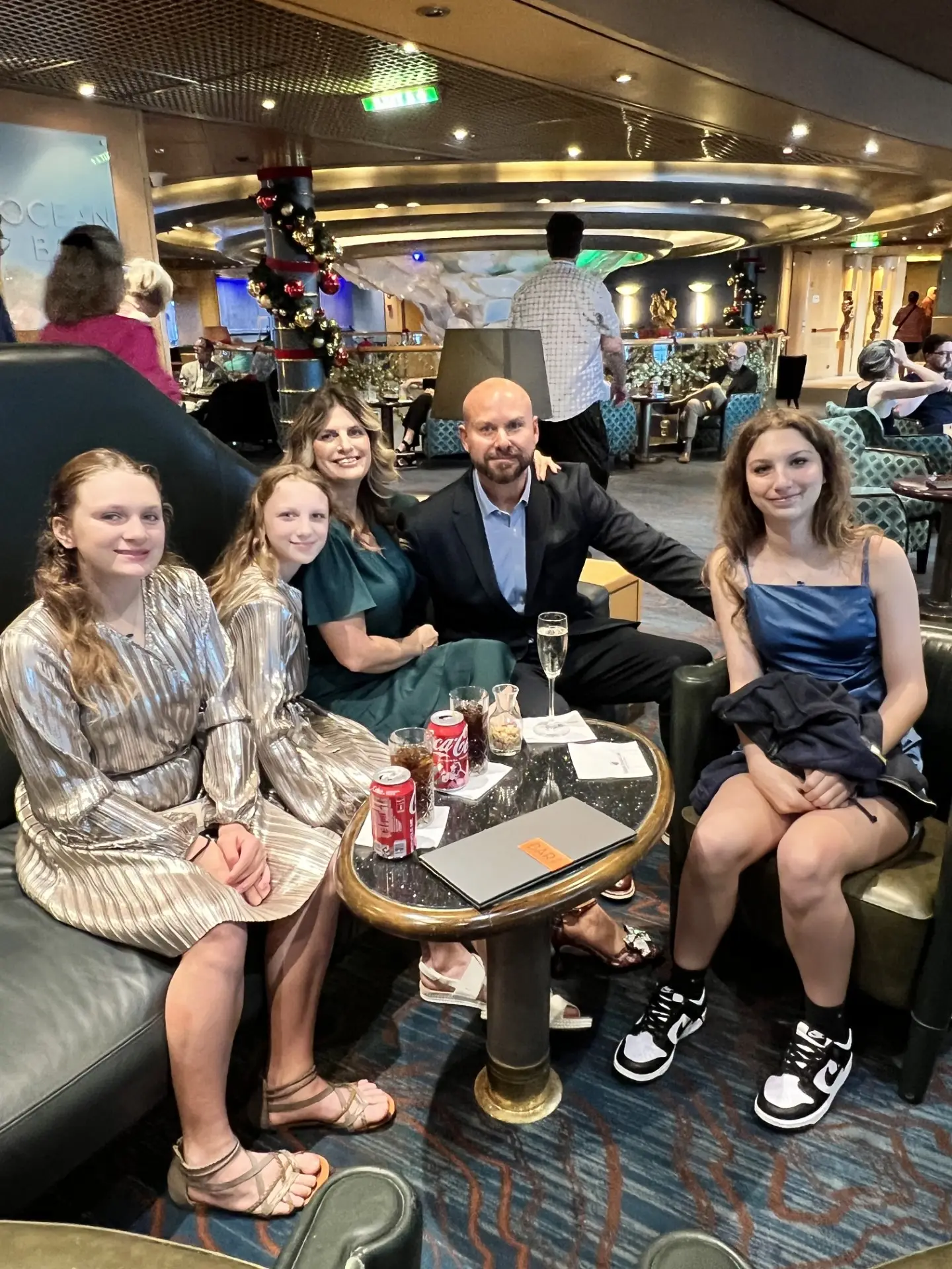Chris Hughes and family